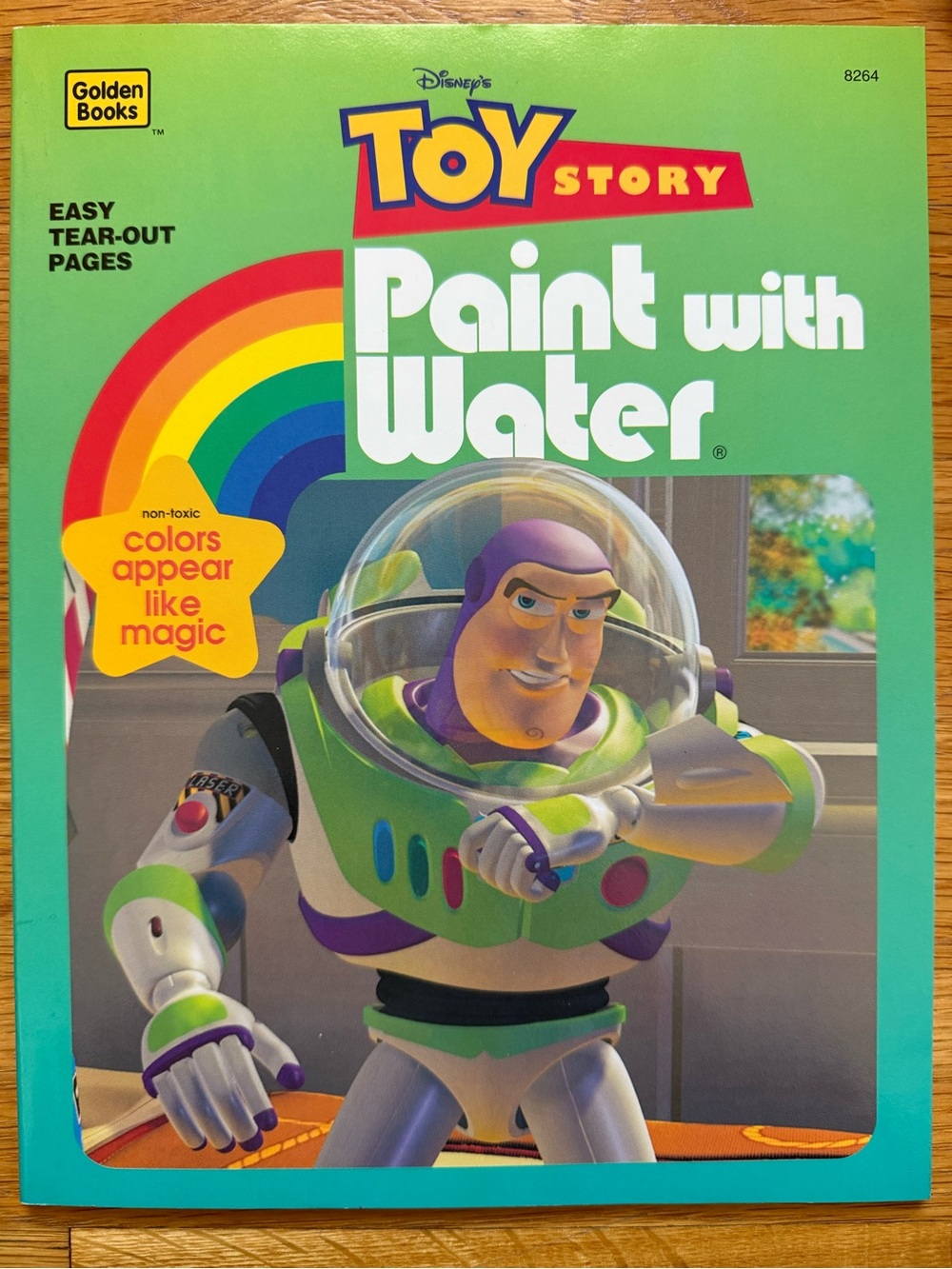 Vintage 1995 Disney Toy Story Paint with Water Activity Book by Golden Books 🎨